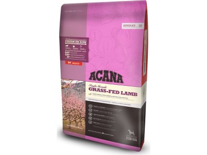 ACANA Singles Grass-Fed Lamb - suché krmivo pro psy - 17 kg