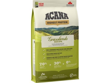 ACANA Highest Protein Grasslands - suché krmivo pro psy - 11,4 kg