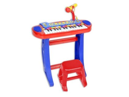 Bontempi Bontempi Detské elektronické piano so stoličkou a mikrofónom 133240