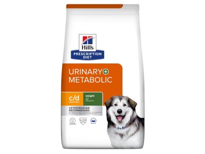 HILL'S PRESCRIPTION DIET Canine c/d Multicare + Metabolic Suché krmivo pro psy 12 kg