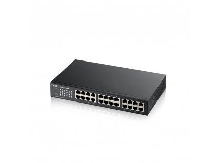Zyxel GS1100-24E Nespravované Gigabit Ethernet (10/100/1000) Černá