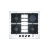 Bosch Serie 6 Gas cooktop PPP6A2M90 4 fields white color Bílá Vestavěné 60 cm Plynový 4 zóna/zón