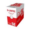 Q-LANTEC KIU5OUTS305Q síťový kabel 305 m Cat5e U/UTP (UTP) černý