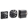 ENDORFY FORTIS 5 DUAL FAN SPC307 Chlazení procesoru Chladič ventilátoru PC 14/12 cm Černá