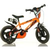 DINO Bikes DINO Bikes - Detský bicykel 12" 412UL26R88 - oranžový 412UL26R88