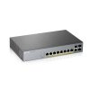 Zyxel GS1350-12HP-EU0101F síťový přepínač Řízený L2 Gigabit Ethernet (10/100/1000) Podpora napájení po Ethernetu (PoE) Šedá
