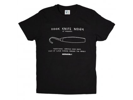 morakniv triko t shirt hook knife 164 black