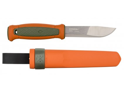 morakniv 14236 hunting kansbol S burnt orange green 1