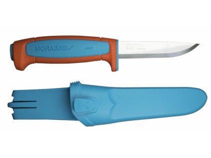 Morakniv pracovní nůž Basic 546 Blue /Orange Limited Edition