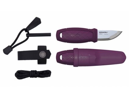 Morakniv nůž Eldris Aubergine Neck Knife Kit Limited Edition