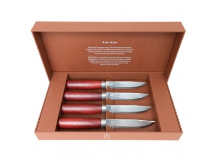 Morakniv sada steakových nožů Classic Gift Set 4