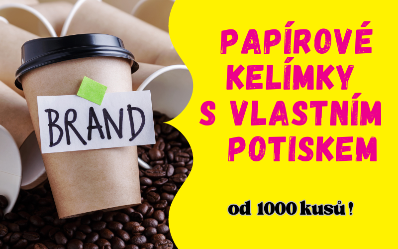 Papírové kelímky s vlastním potiskem MoraPrint