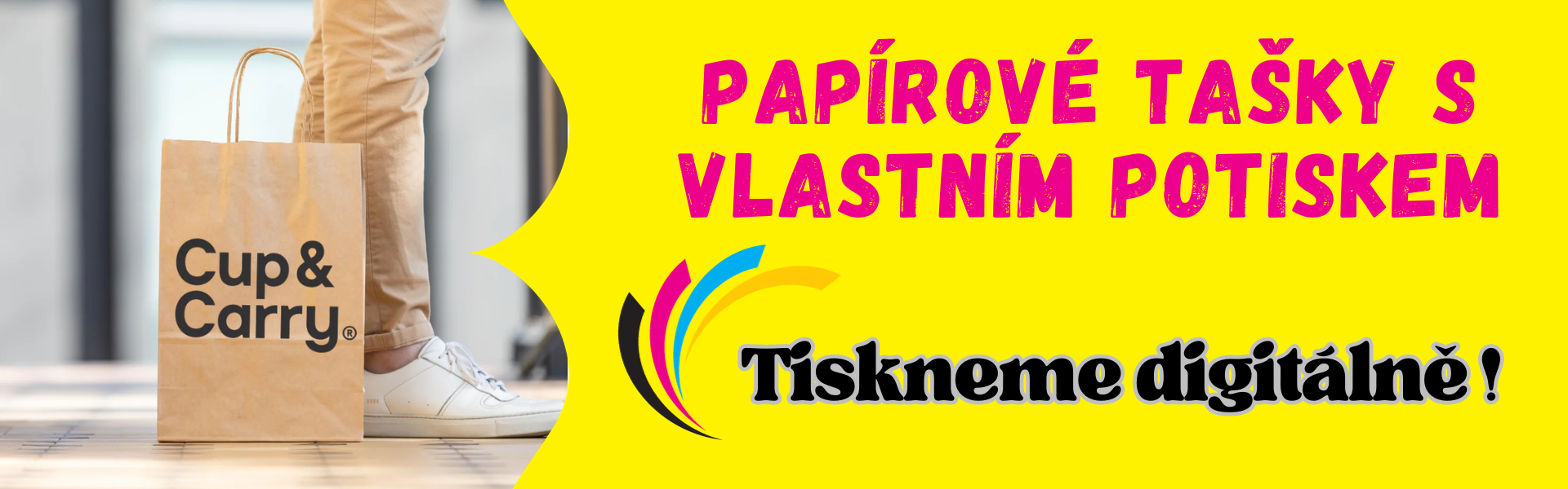 Potisk papírových tašek