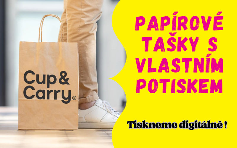 Papírové tašky s vlastním digitálním potiskem MoraPrint