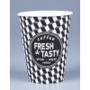 Papírové kelímky na kávu jednostěnné SW 12oz Fresh and Tasty MoraCup (1)