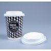Papírové kelímky na kávu s víčkem dvoustěnné termo Fresh Tasty 250ml MoraCup 3