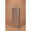 Papírová taška Duo na dvě lahve vína hnědá kroucené ucho 180x80x390mm MoraPrint možnost vlastního digitálního potisku (2)