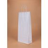 Papírová taška Duo na dvě lahve vína bílá kroucené ucho 180x80x390mm MoraPrint možnost vlastního digitálního potisku (3)