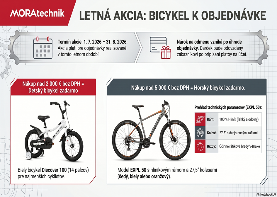 Leto 2026 bicykel