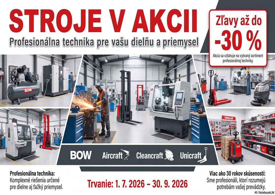 Stroje v akcii!