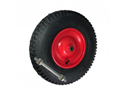 Náhradné pneumatické koleso 400/100/12 mm, samostatné (4PR)