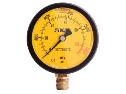 Tlakomer SKF 0 – 100 MPa, priemer 69 mm