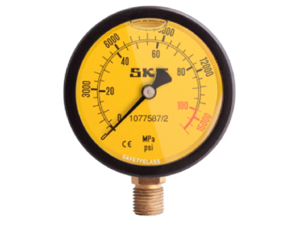 Tlakomer SKF 0–100 MPa, priemer 69 mm