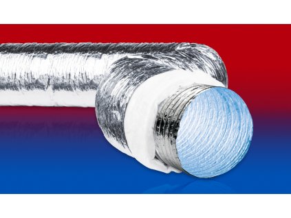 Klimatizačná izolovaná hadica ISODUC ALU-PES 368 ANTI-BACTERIAL (Priemer 610/614,2 mm)