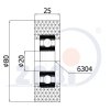 polyuretanova rolna%C2%A0s loziskem 80 mm zabi rp 80 25 20 tv 1750838942