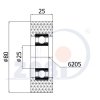 polyuretanova rolna%C2%A0s loziskem 80 mm zabi rp 80 25 25 tv 1750839371
