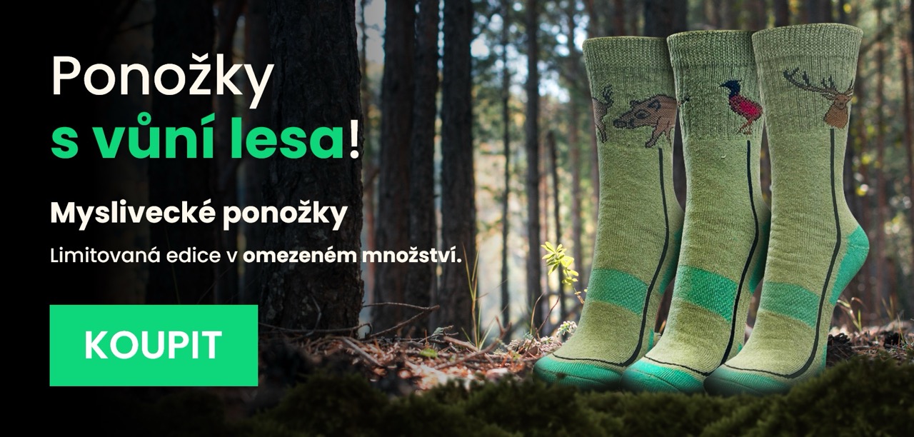 Myslivecké ponožky v limitované edici