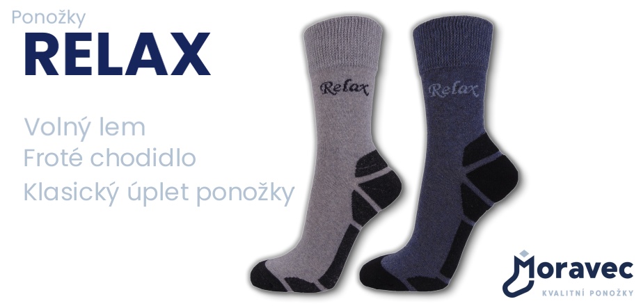 Podzimní ponožky RELAX
