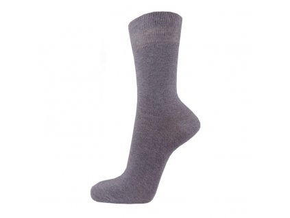 Klasické bavlněné ponožky - šedé