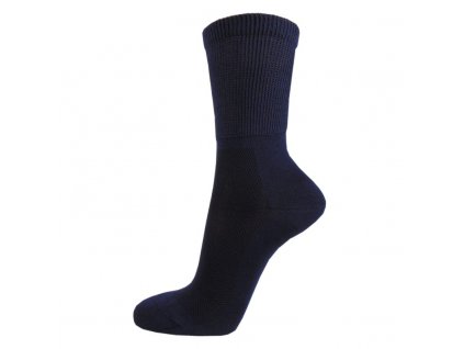 Zdravotní bavlněné ponožky MEDIC TOP - tmavě šedé