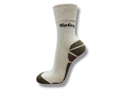 relax bílá khaki II