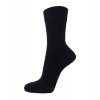 Klasické bavlněné ponožky - černé