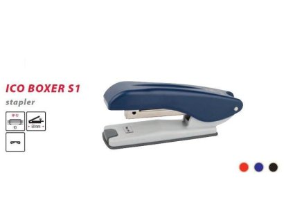 SEŠÍVAČKA MODRÁ BOXER S1 10LISTŮ A9791021