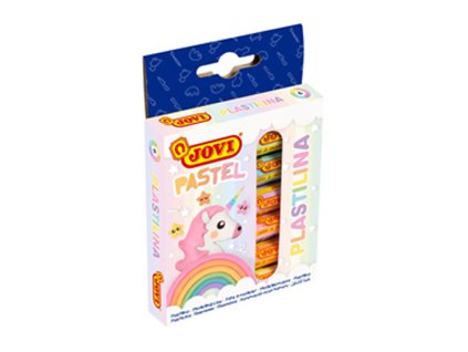 PLASTELÍNA 6X15G PASTELOVÉ BARVY 90/6P