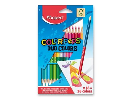 PASTELKY 18KS DUO COLOR PEPS 36BAREV 0086/9829601