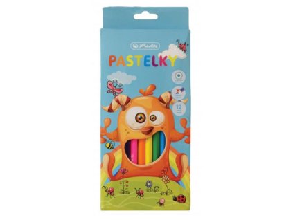 PASTELKY ŠESTIHRANNÉ 12KS PŘÍŠERKY 9011216    X