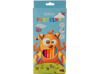 PASTELKY ŠESTIHRANNÉ 24KS PŘÍŠERKY 9011217   X