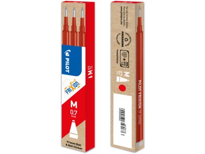 NÁPLŇ DO PILOT FRIXION 0,7 3KS ČERVENÁ 2067-002