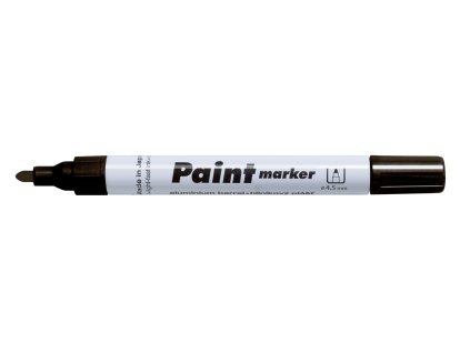 ZNAČKOVAČ 9210 ČERNÝ LAKOVÝ 2MM KULATÝ HROT