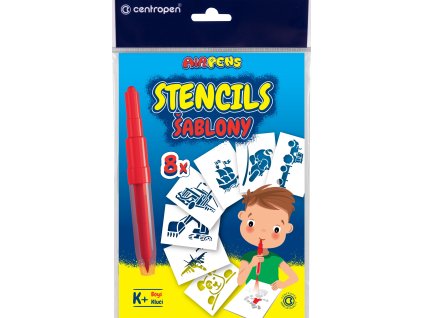 9996 ŠABLONY K FF AIR PENS K+ MOTIVY PRO KLUKY