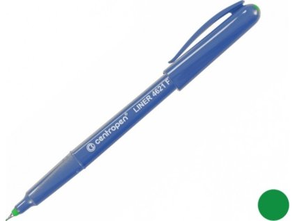 LINER 4621/1 TMAVĚ ZELENÁ 0,3MM ERGO HROT V KOVOVÉ OBJÍMCE