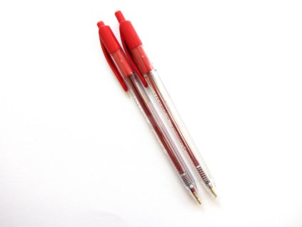 ROLLER SLIDE BALL 2225/1 ČERVENÝ CLICKER ERGO 0,3MM