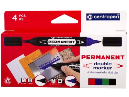 1666/4 PERMANENT DOUBLE MARKER