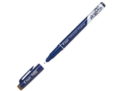 FRIXION FINELINER PILOT 4104-007 HNĚDÁ LINER X