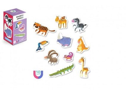 MAGNETY ZVÍŘÁTKA V KRABIČCE 10KS 56400012