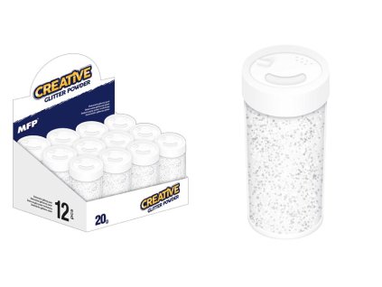 GLITROVÝ PUDR BÍLÝ 20G 6330740 X